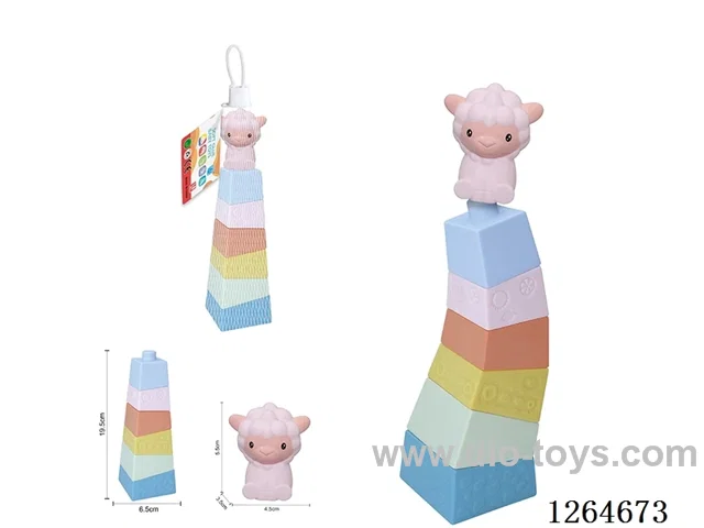 Stacking Tower Finger Puppets Farm Animals (Sheep) 7PCS