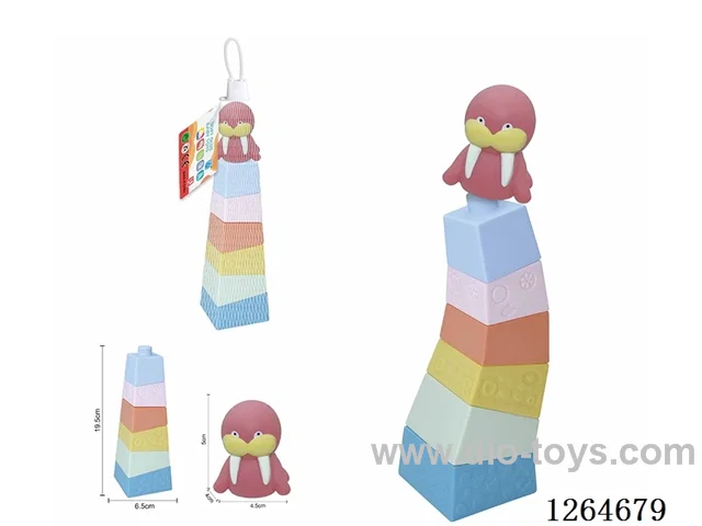 Stacking Tower Finger Puppets Ocean 7PCS