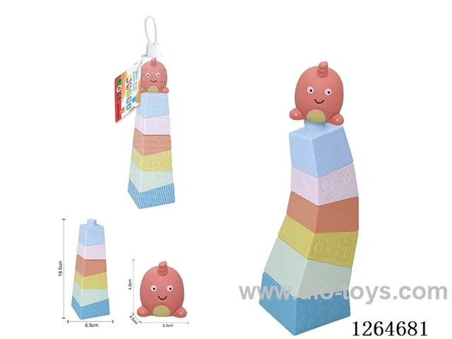 Stacking Tower Finger Puppets Ocean 7PCS