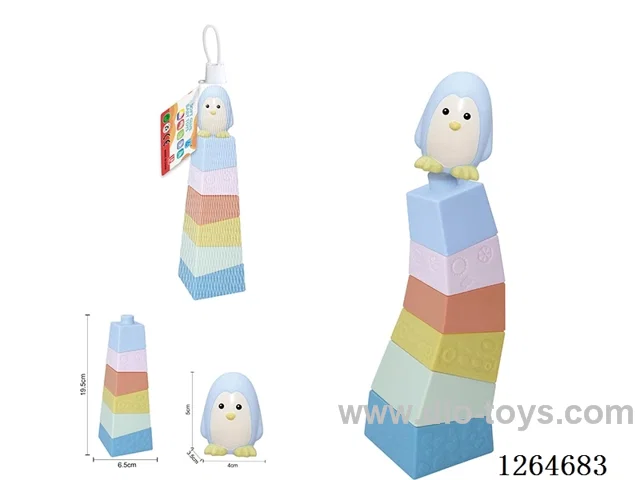 Stacking Tower Finger Puppets Ocean 7PCS