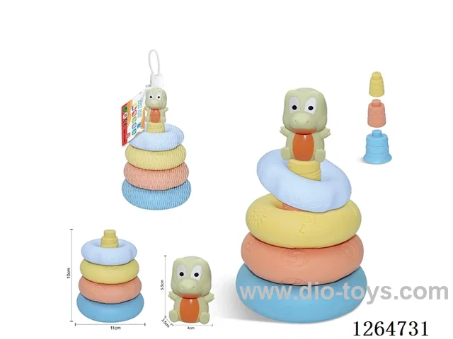 Ring-Toss Finger Puppets Forest Animals (Crocodile) 8PCS