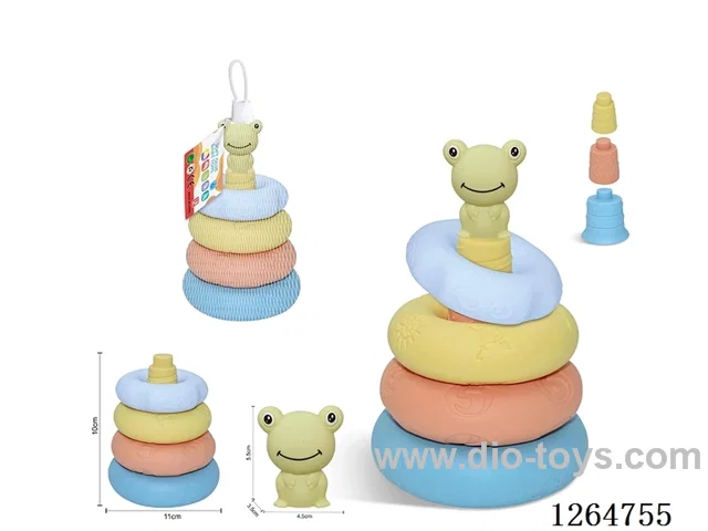 Ring-Toss Finger Puppets Forest Animals (Frog) 8PCS