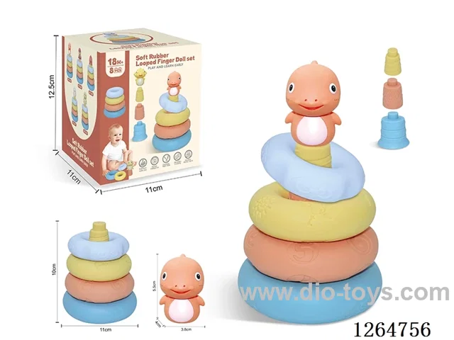 Ring-Toss Finger Puppets Ocean 8PCS