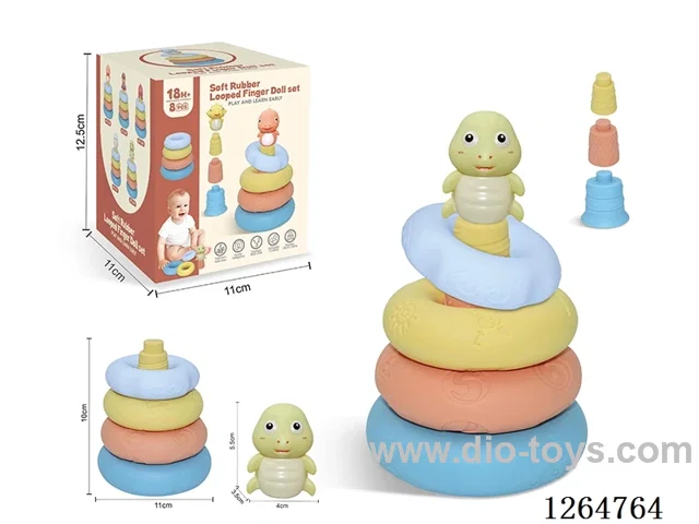 Ring-Toss Finger Puppets Ocean 8PCS
