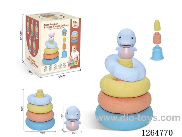 Ring-Toss Finger Puppets Ocean 8PCS