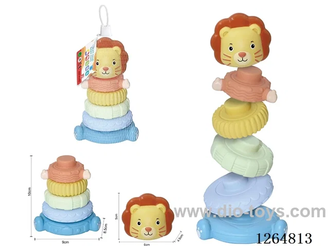 Soft Rubber Stacking Game 6PCS