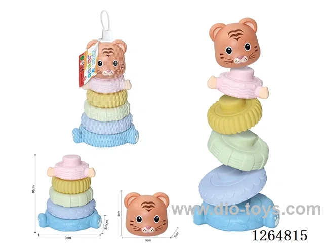 Soft Rubber Stacking Game 6PCS