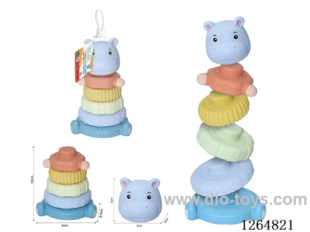 Soft Rubber Stacking Game 6PCS