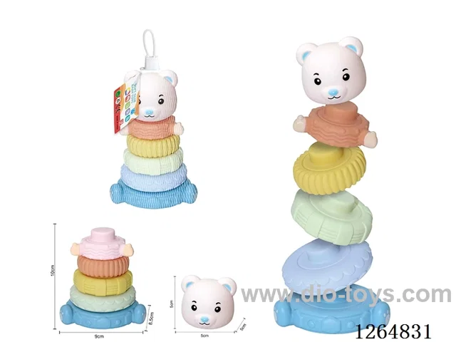 Soft Rubber Stacking Game 6PCS