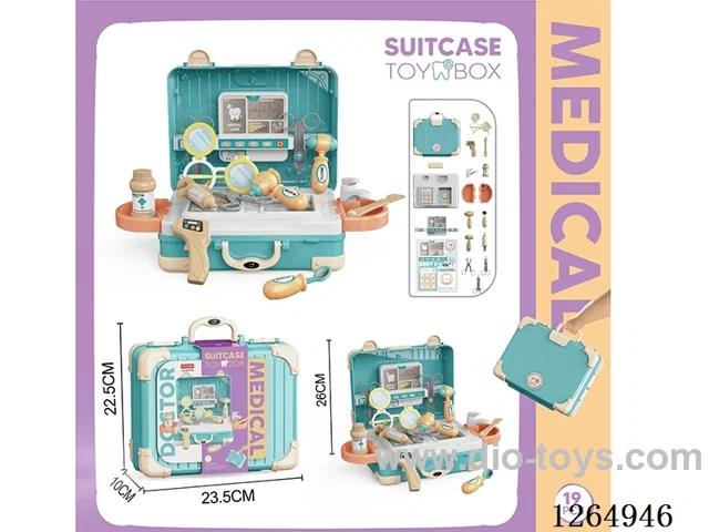 Medical Equipment Storage Carry Case 19PCS