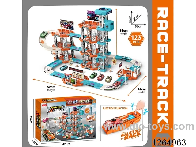 Catapult Track Car Racing 123PCS