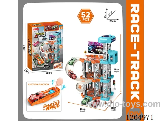 Catapult Track Car Racing 52PCS