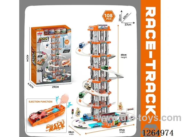 Catapult Track Car Racing 108PCS