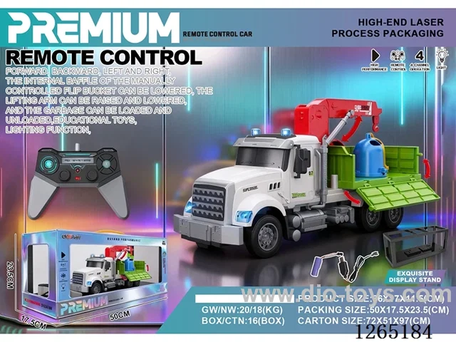 1:14 RC car with light included battery