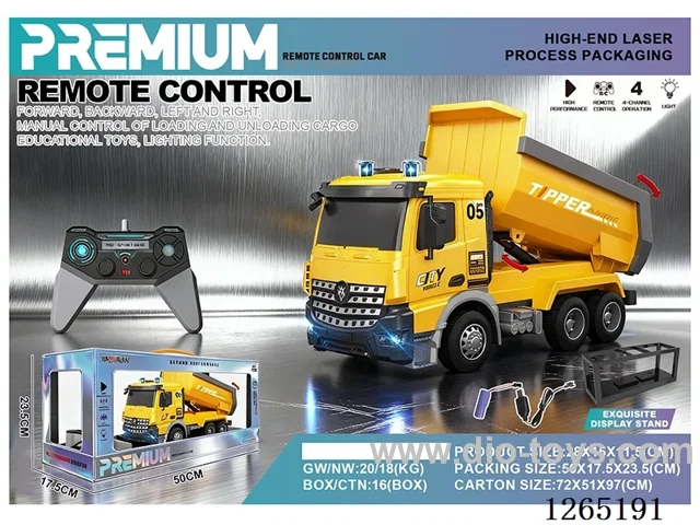 1:14 RC car with light included battery