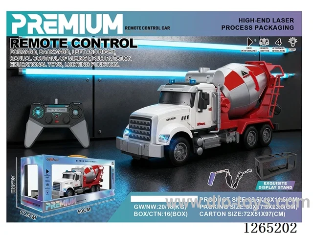 1:14 RC car with light included battery