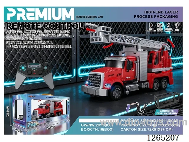 1:14 RC car with light included battery