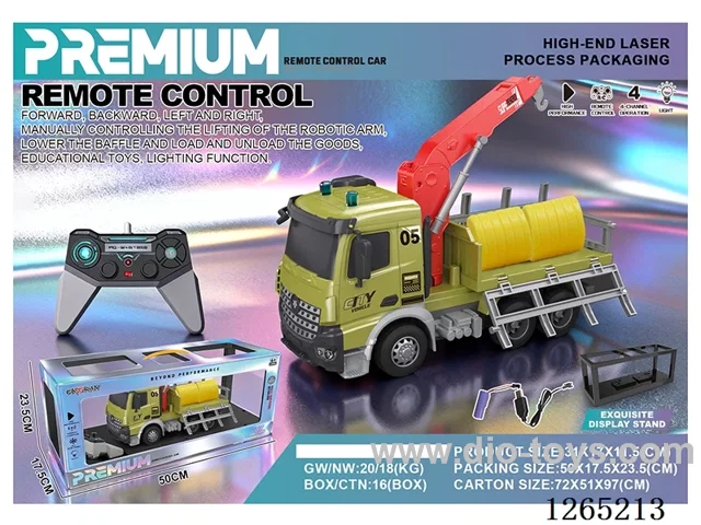 1:14 RC car with light included battery