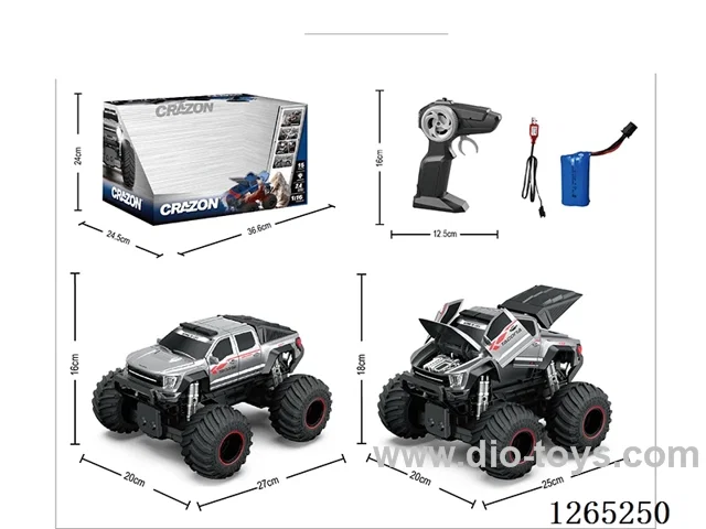 2.4G RC Transformer Car W L/M/spray included battery