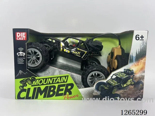 1:18 Metal RC Car with spray included battery 2 colors