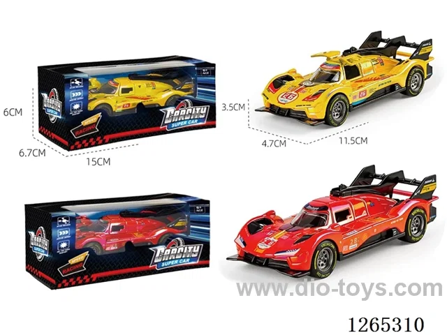 1:36 pull back alloy car 2 colors