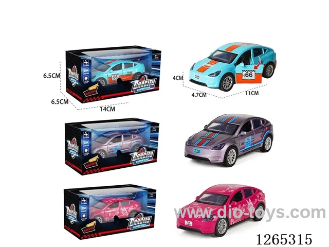 1:36 pull back alloy car 3 colors