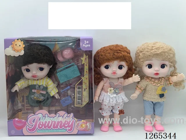 8 inch doll 3 mixed