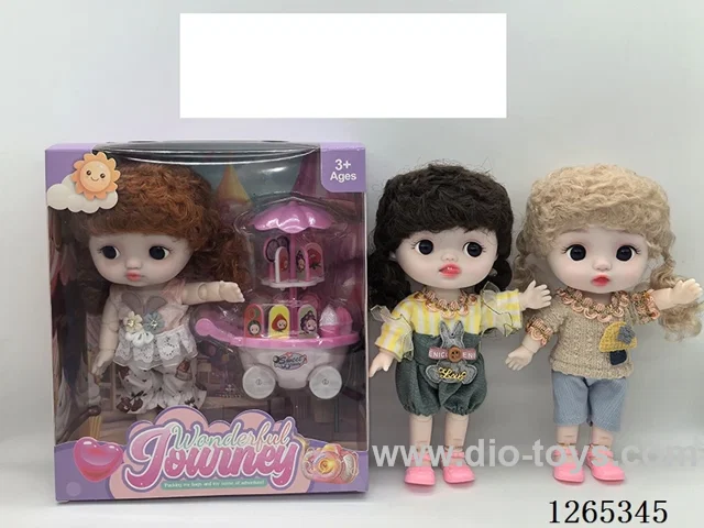 8 inch doll 3 mixed