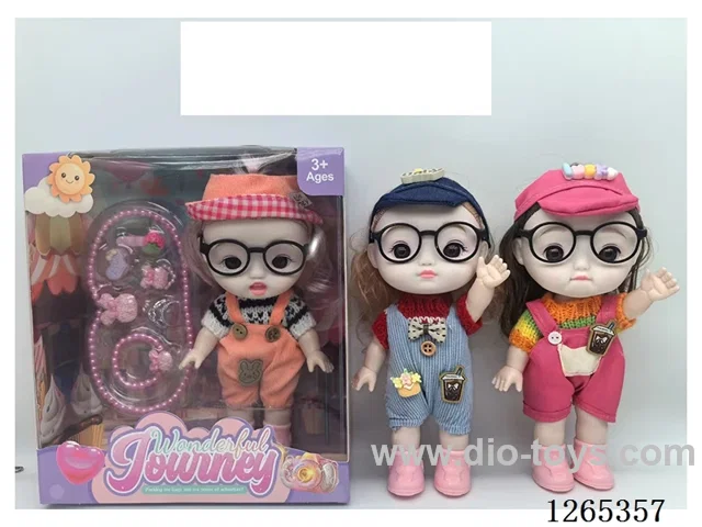 8 inch doll(expression 3 models/Clothes random mix)