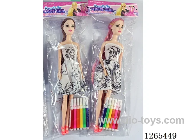 11.5 inch 11-joint Barbie Graffiti set
