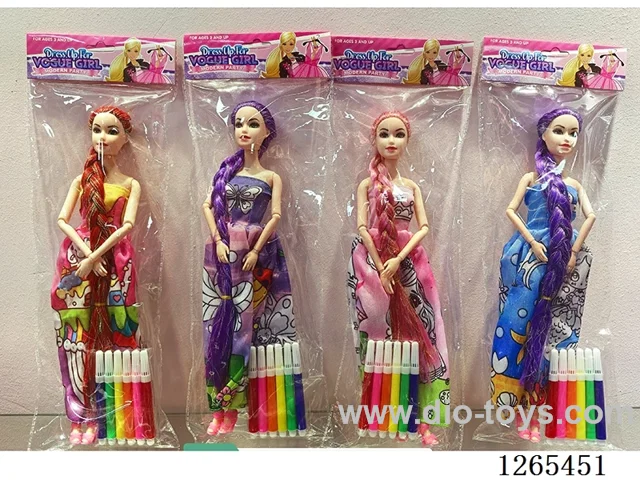 11.5 inch Barbie Graffiti set