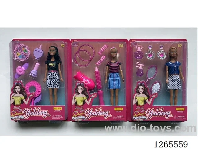 11.5 inch Barbie set 3 mixed