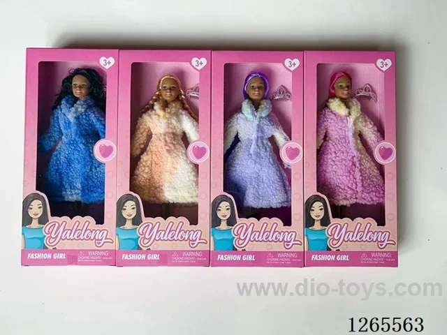 11.5 inch Barbie set 4 mixed
