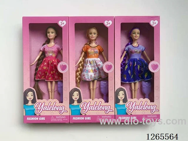 11.5 inch Barbie set 3 mixed