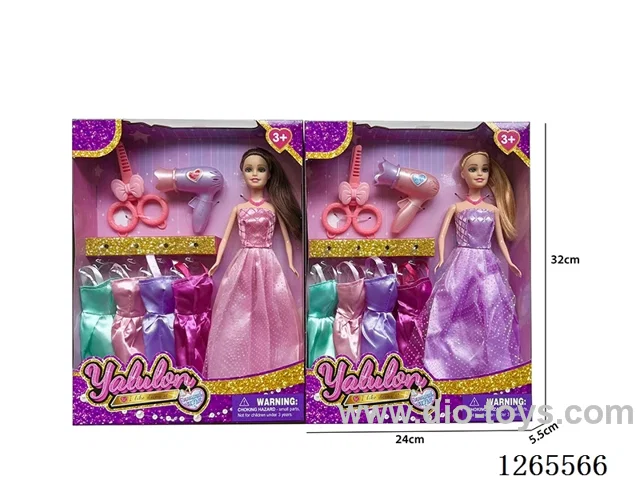 11.5 inch Barbie set 2 mixed