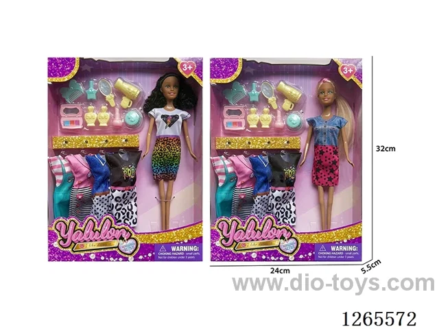 11.5 inch Barbie set 2 mixed