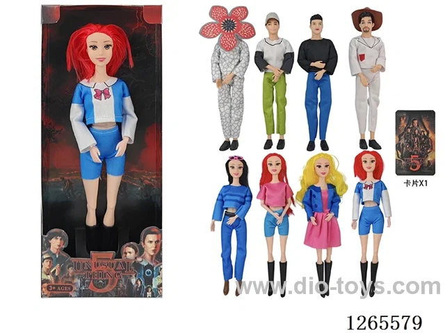 11 inch Stranger Things doll 8 mixed
