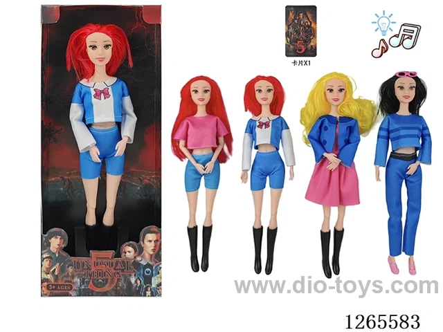 11 inch Stranger Things doll W L/M included battery 4 mixed