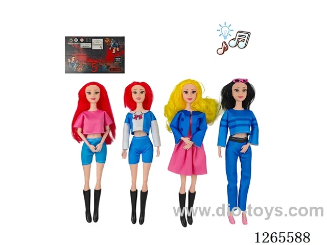 11 inch Stranger Things doll W L/M included battery 4 mixed