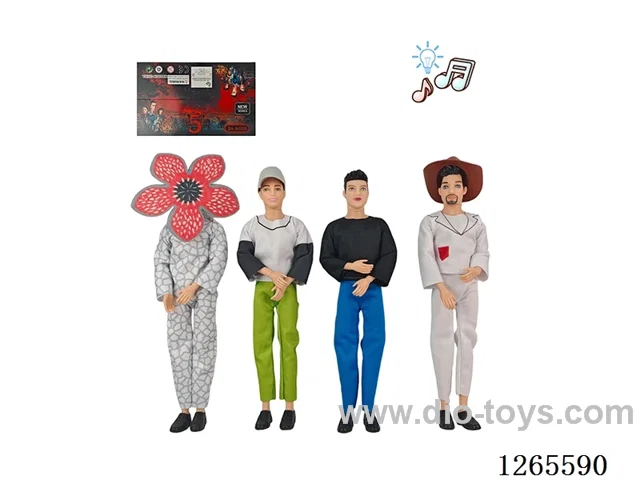 11 inch Stranger Things doll W L/M included battery 4 mixed