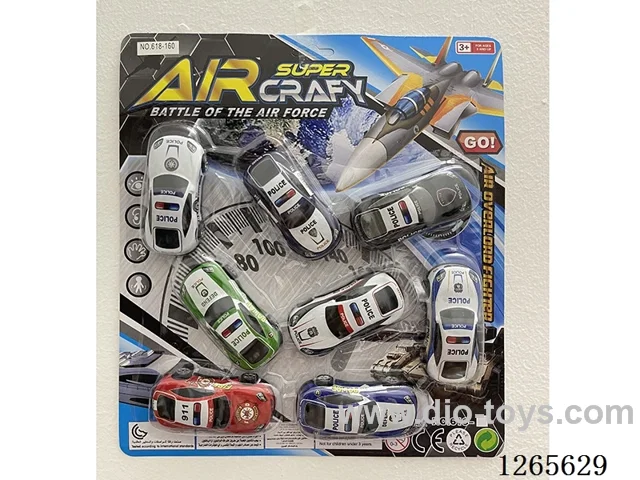 pull back alloy car 8PCS