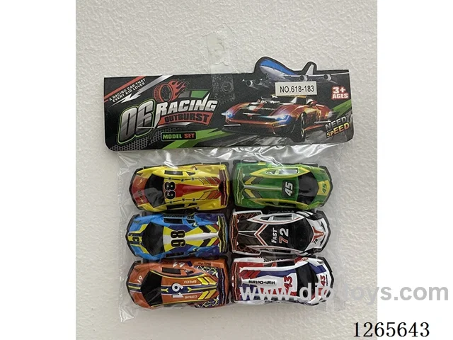 pull back alloy car 6PCS