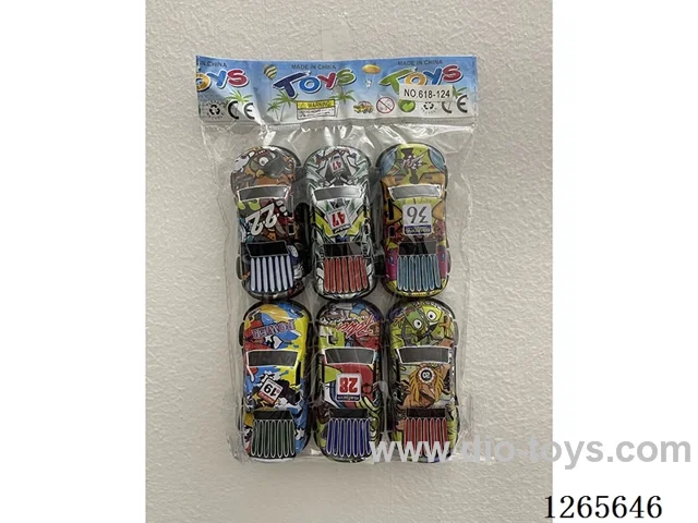 pull back alloy car 6PCS