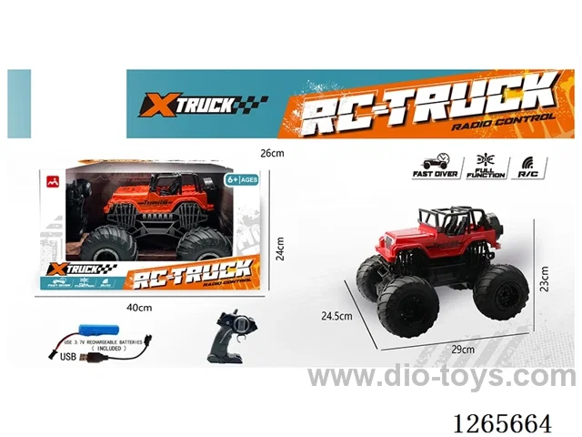 4ch rc car with light included battery