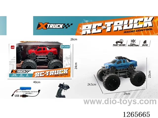 4ch rc car with light included battery