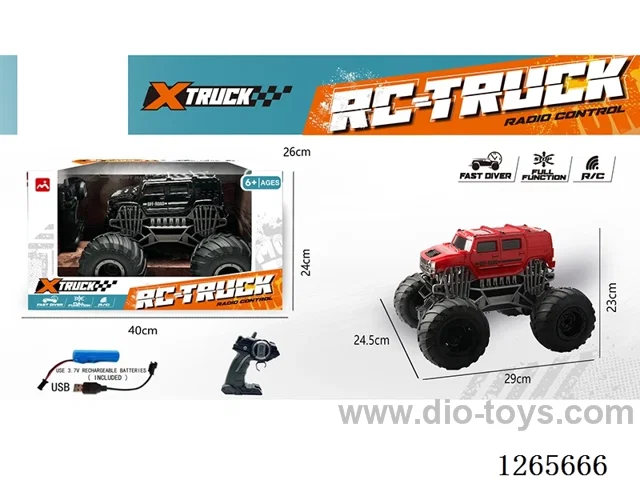 4ch rc car with light included battery