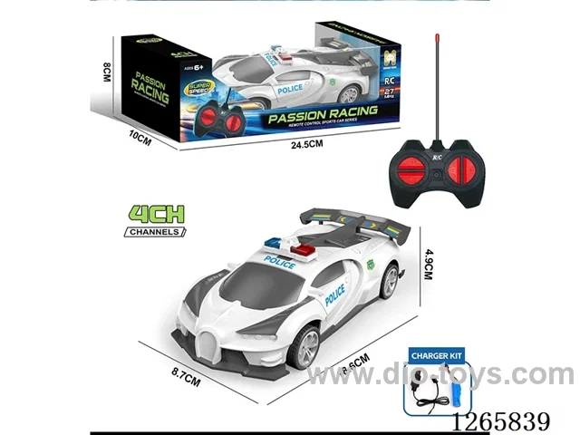 4ch 27MHZ RC car included battery