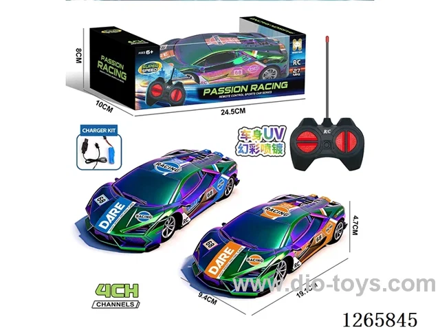 4ch 27MHZ RC car included battery 2 colors