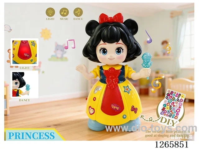 B/O dancing Princess W L/M not included battery
