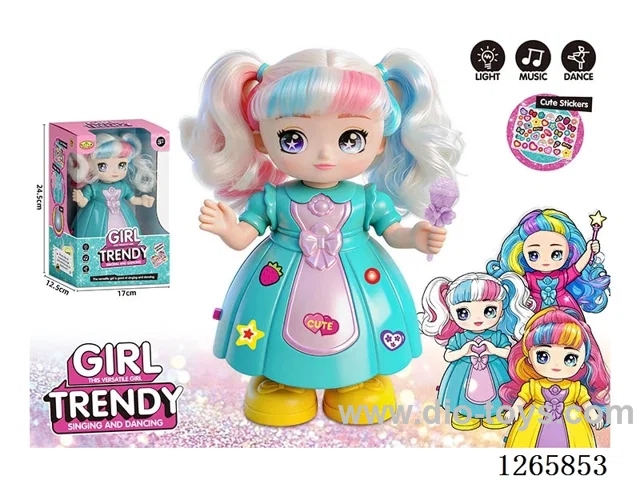 B/O dancing Princess W L/M not included battery